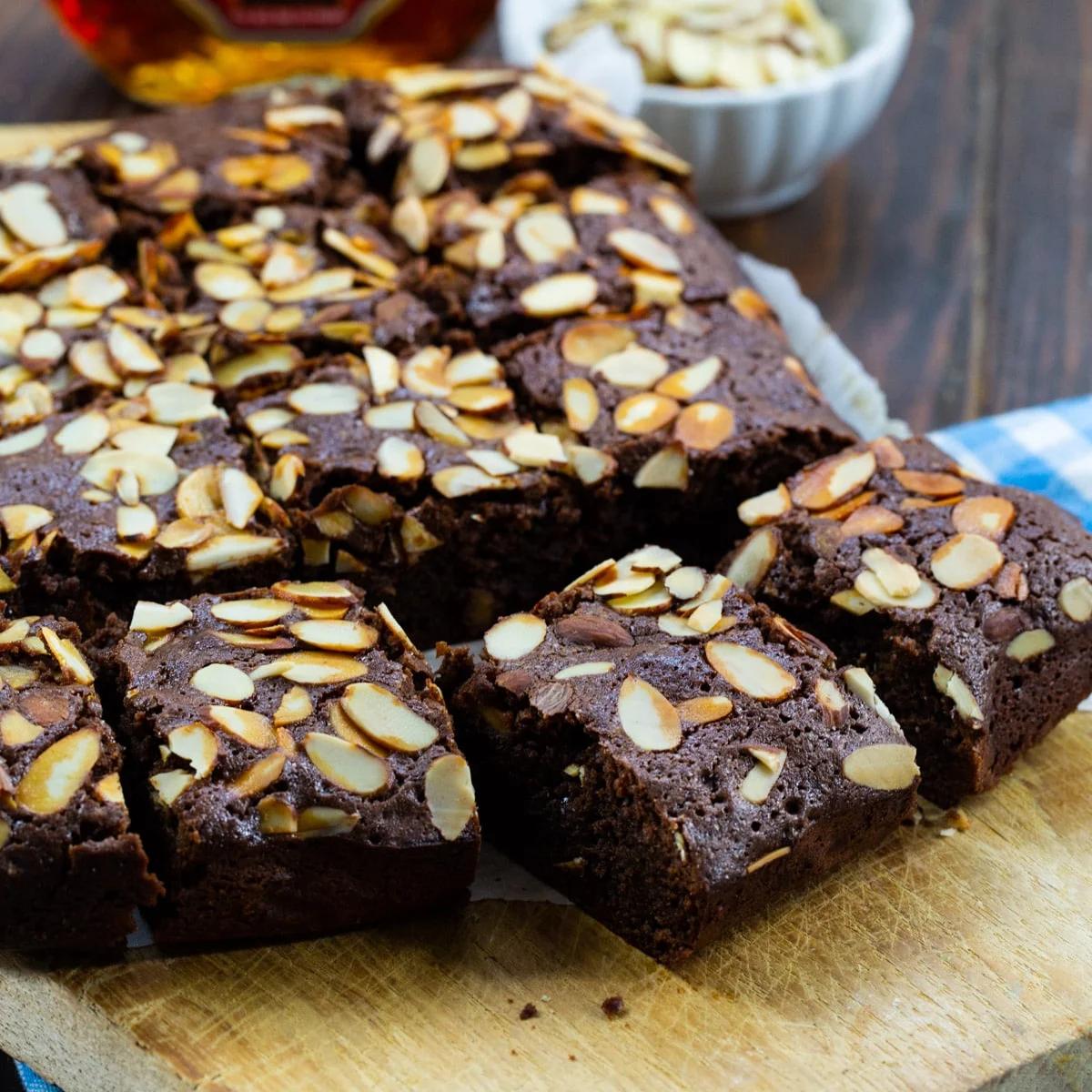Amaretto Brownies