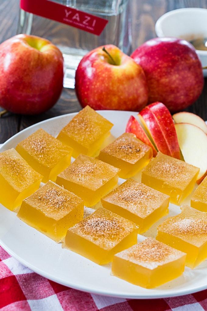 Apple Cider Jello Shots