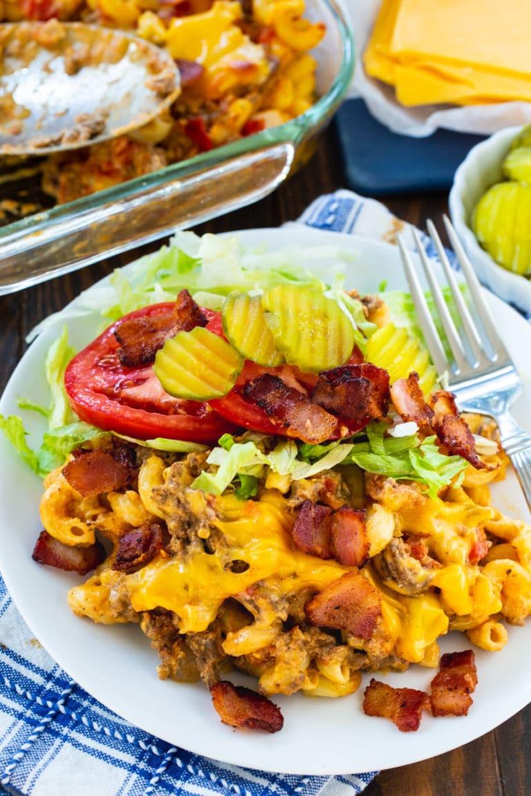 Bacon Cheeseburger Casserole
