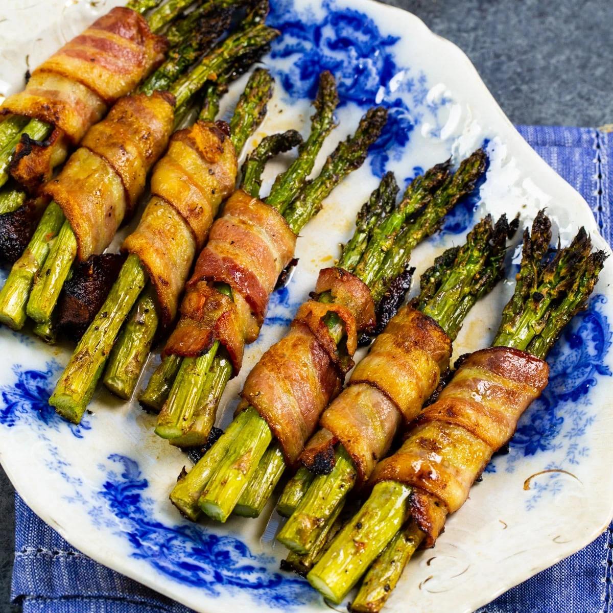 Bacon Wrapped Asparagus Bundles