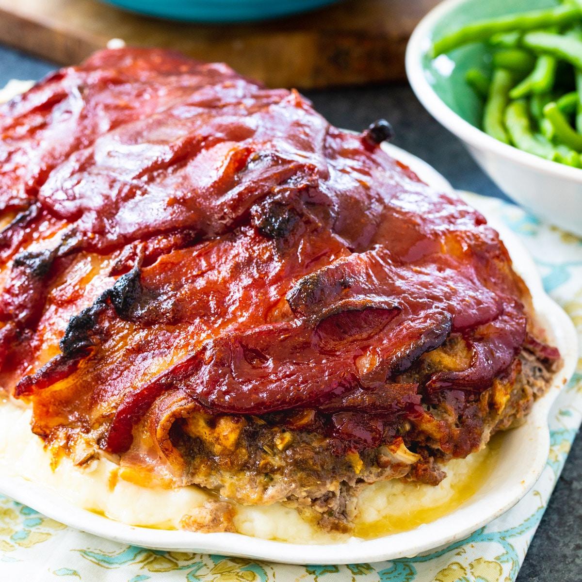 Bacon Wrapped Meatloaf