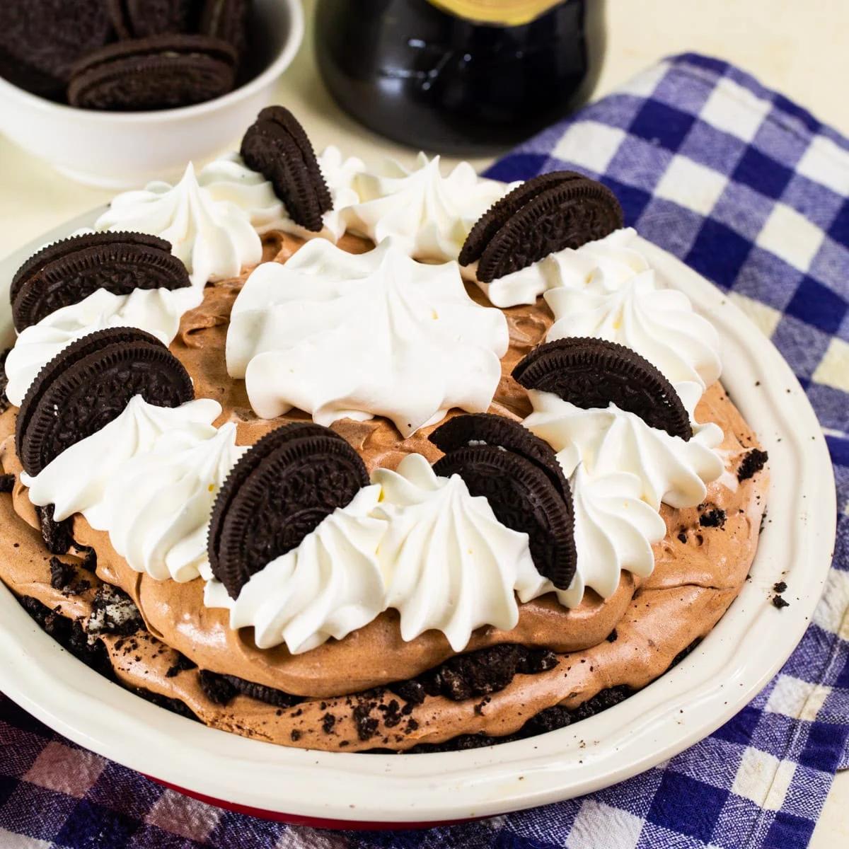 Bailey’s Chocolate Cream Pie