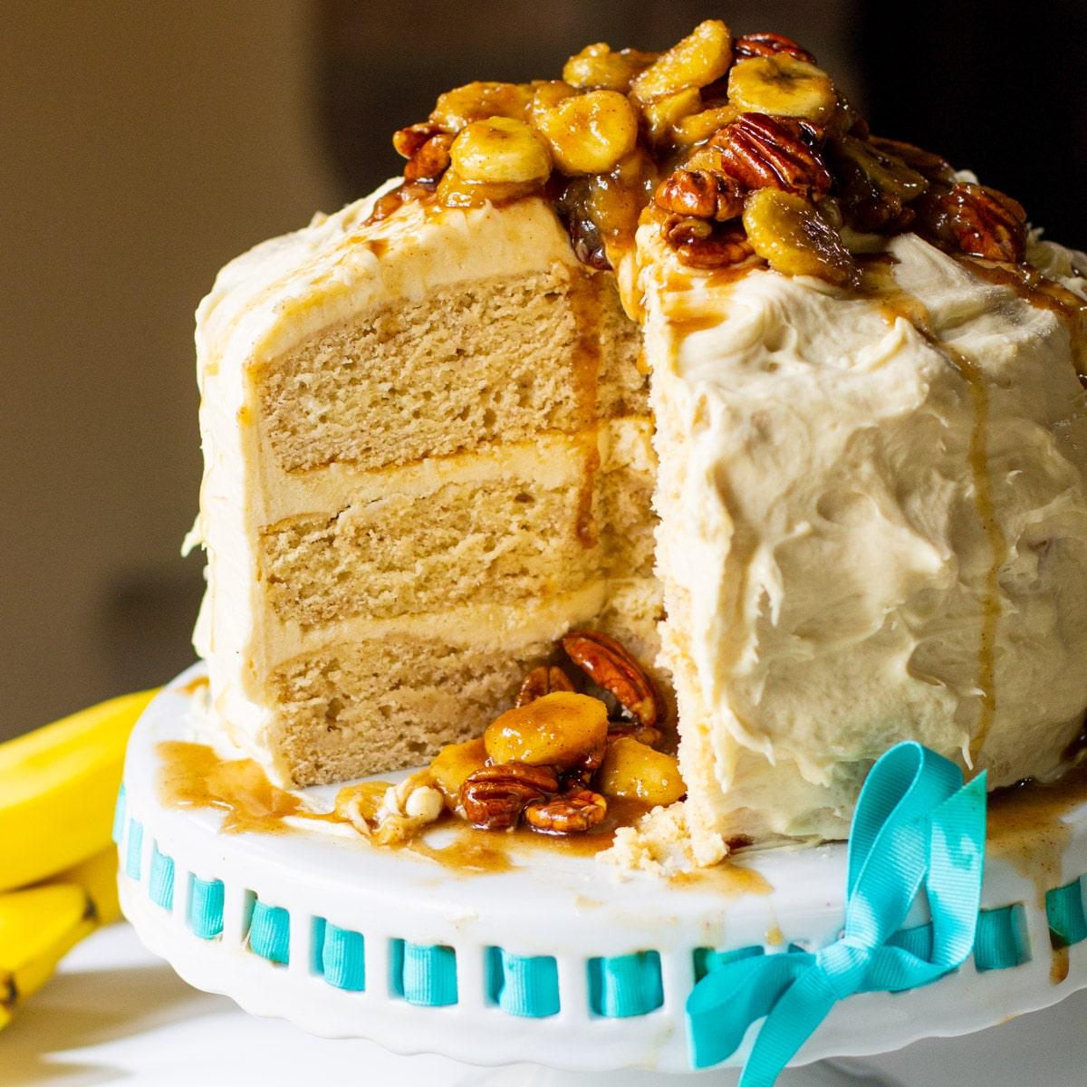 Bananas Foster Cake Recipe