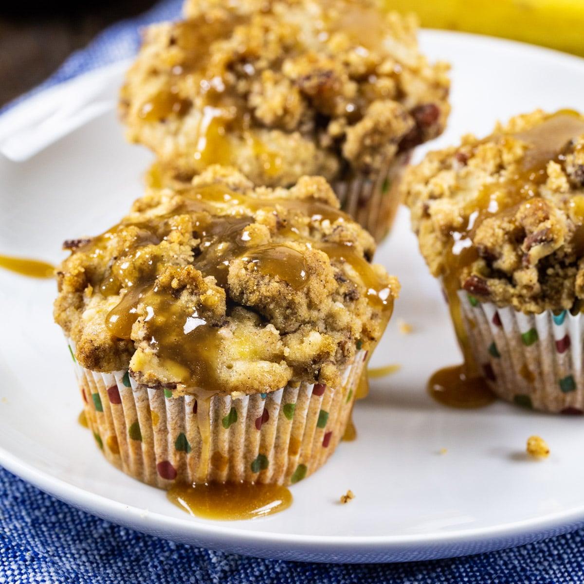 Bananas Foster Muffins