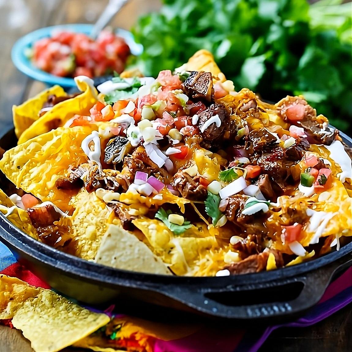 BBQ Brisket Nachos