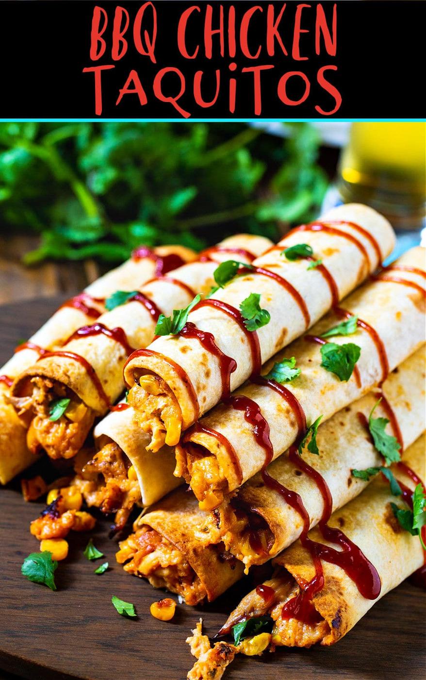 Pile of taquitos.