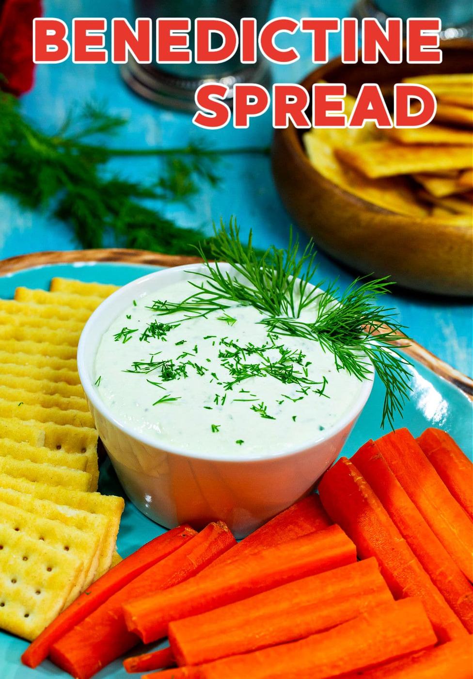 Benedictine Spread in a small bowl.