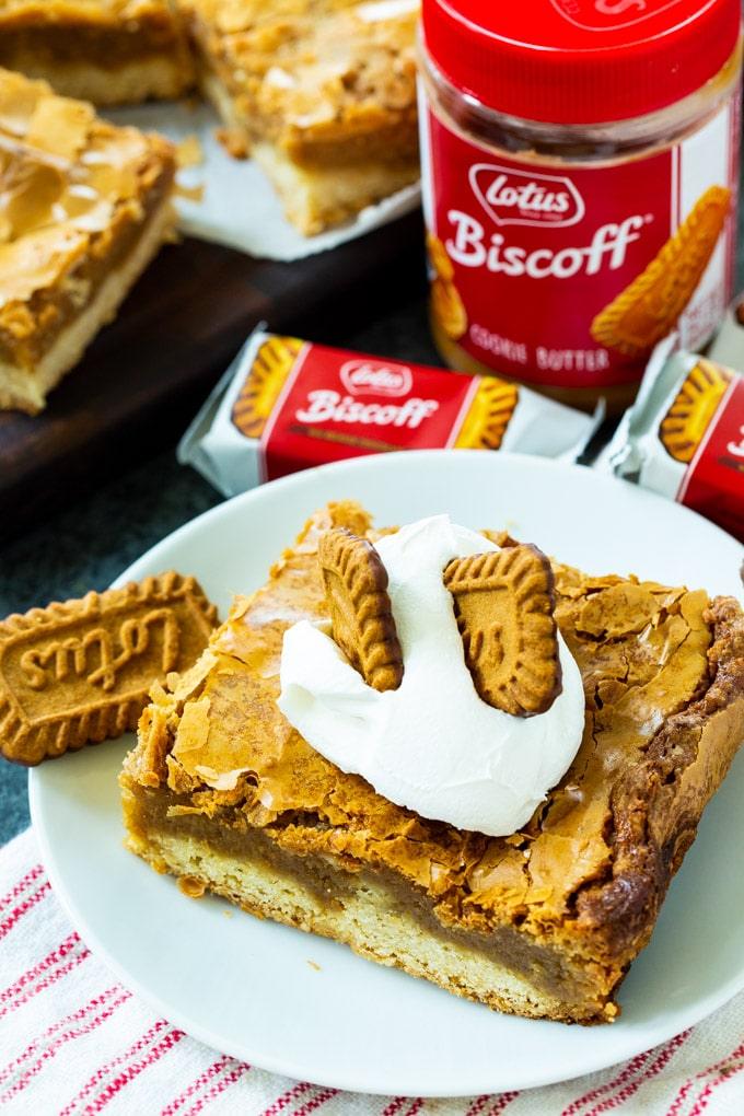 Biscoff Gooey Butter Bars