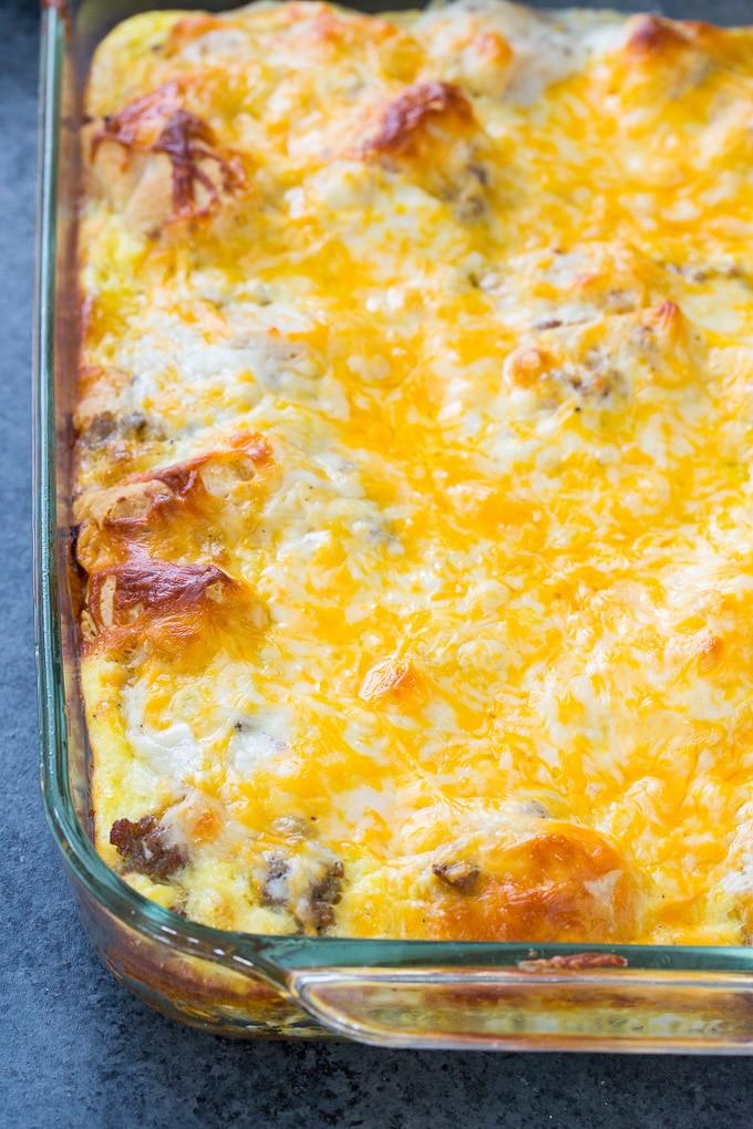 Biscuits and Gravy Casserole
