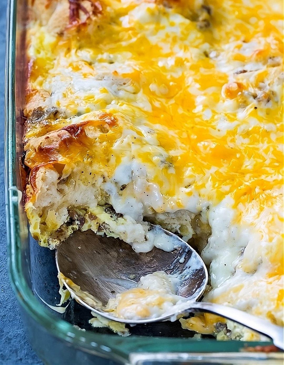 Biscuits and Gravy Casserole