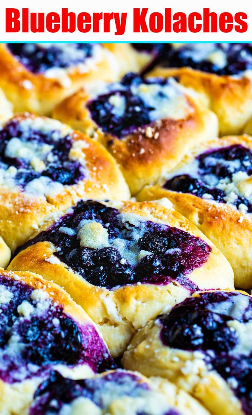 Blueberry Kolaches