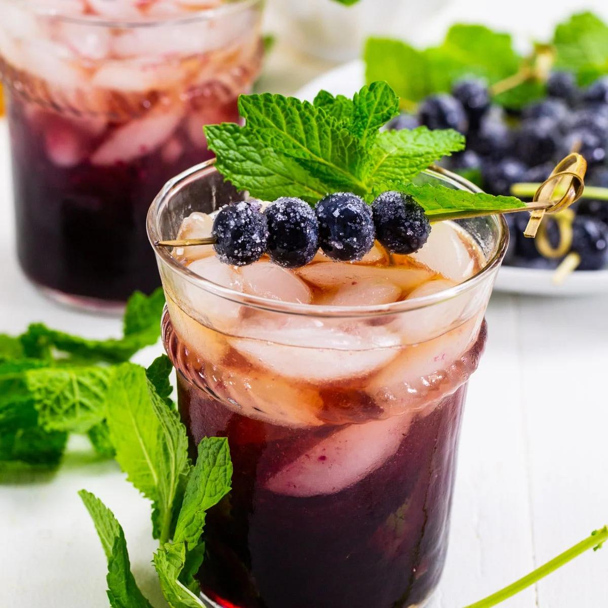 Blueberry Mint Julep