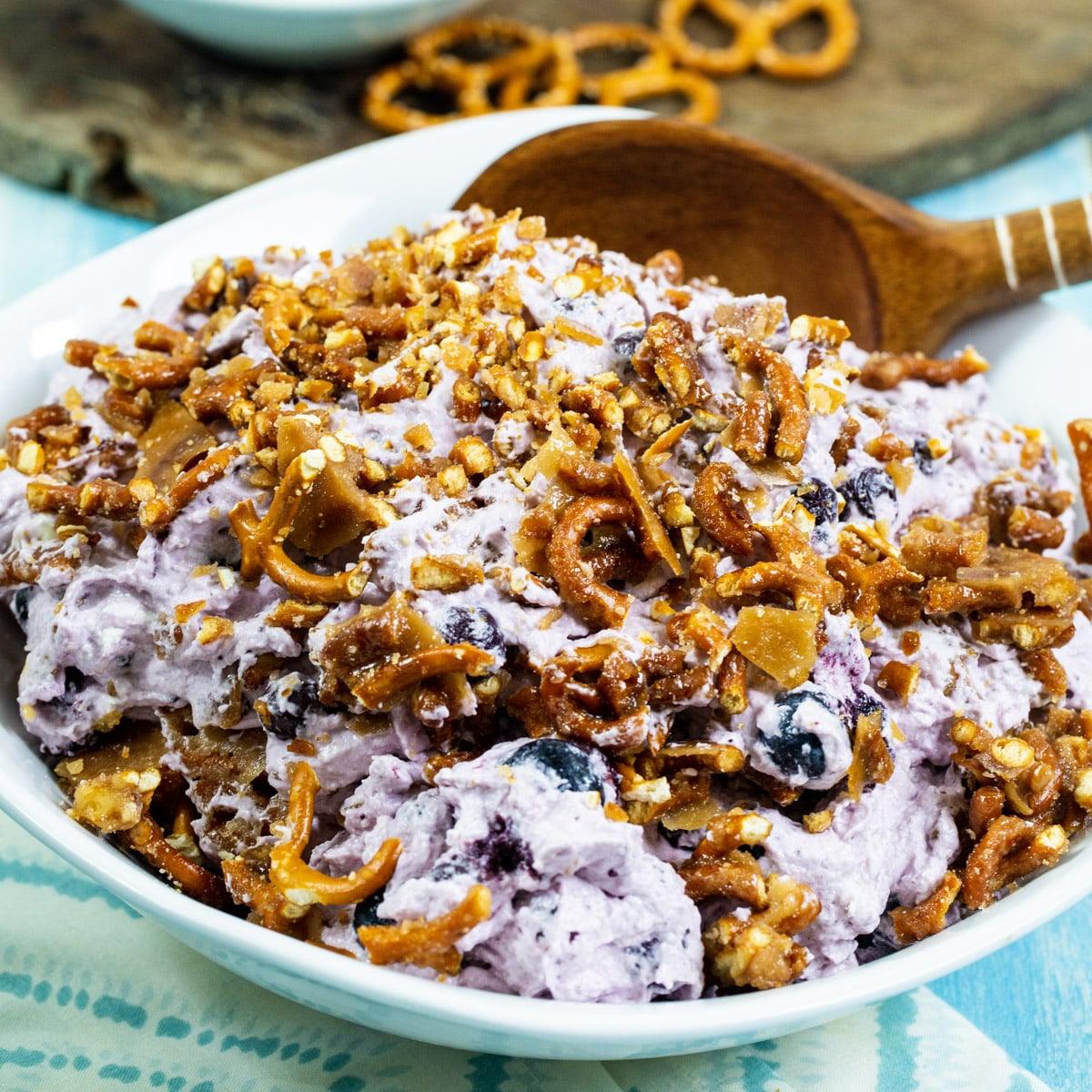 Blueberry Pretzel Fluff