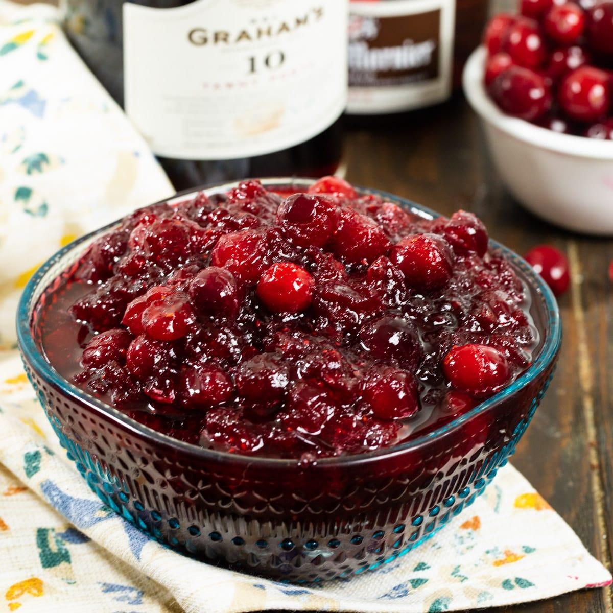Boozy Cranberry Sauce