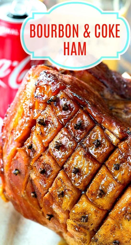 Bourbon and Coke Glazed Ham