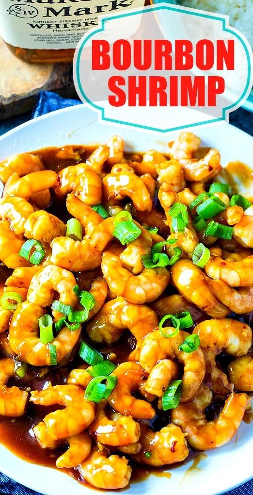 Quick and Easy Bourbon Shrimp