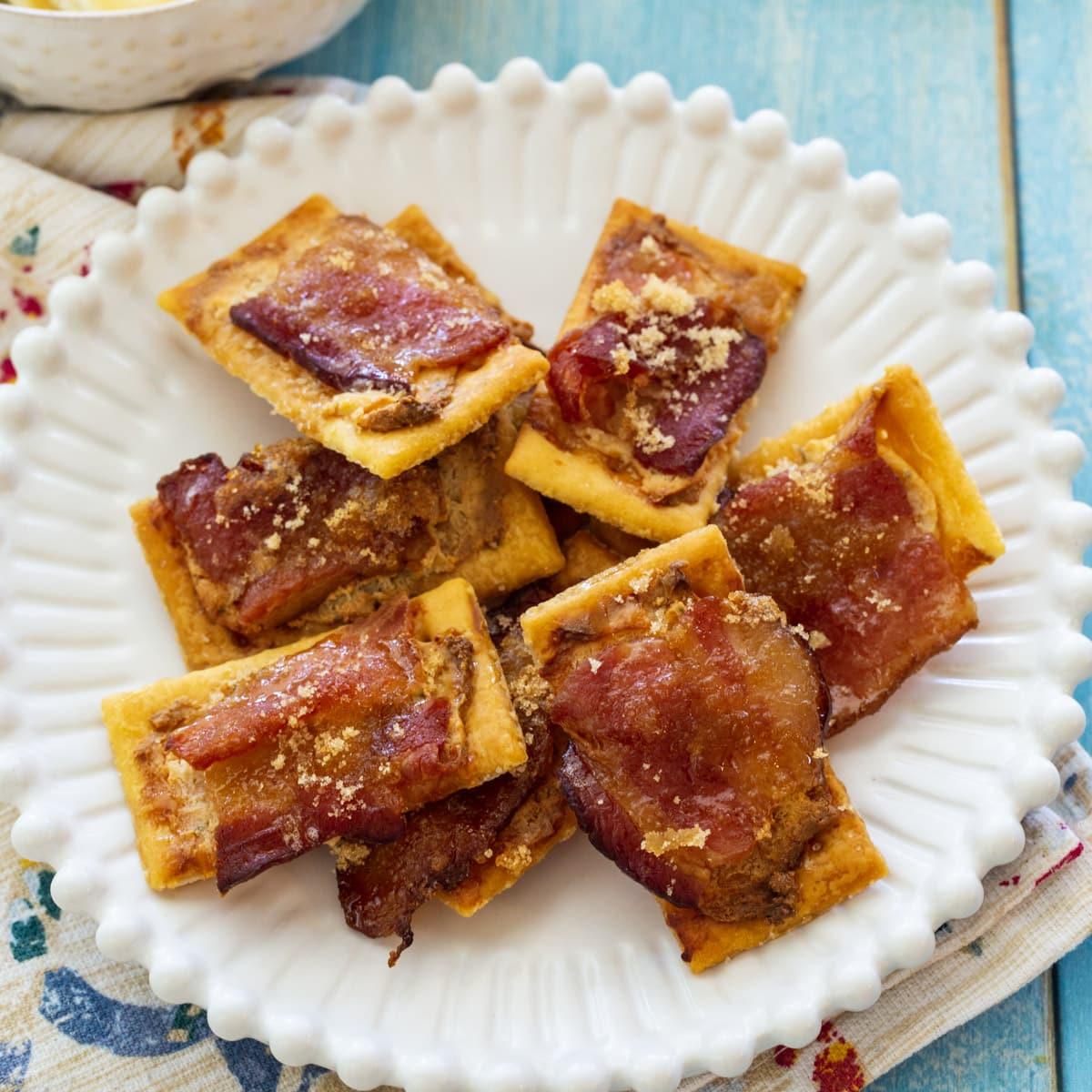 Boursin Bacon Crackers