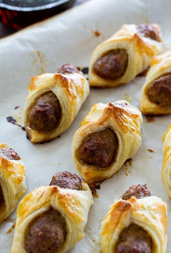 Breakfast Pigs in a Blanket
