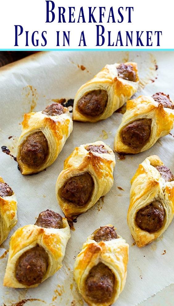 Breakfast Pigs in a Blanket