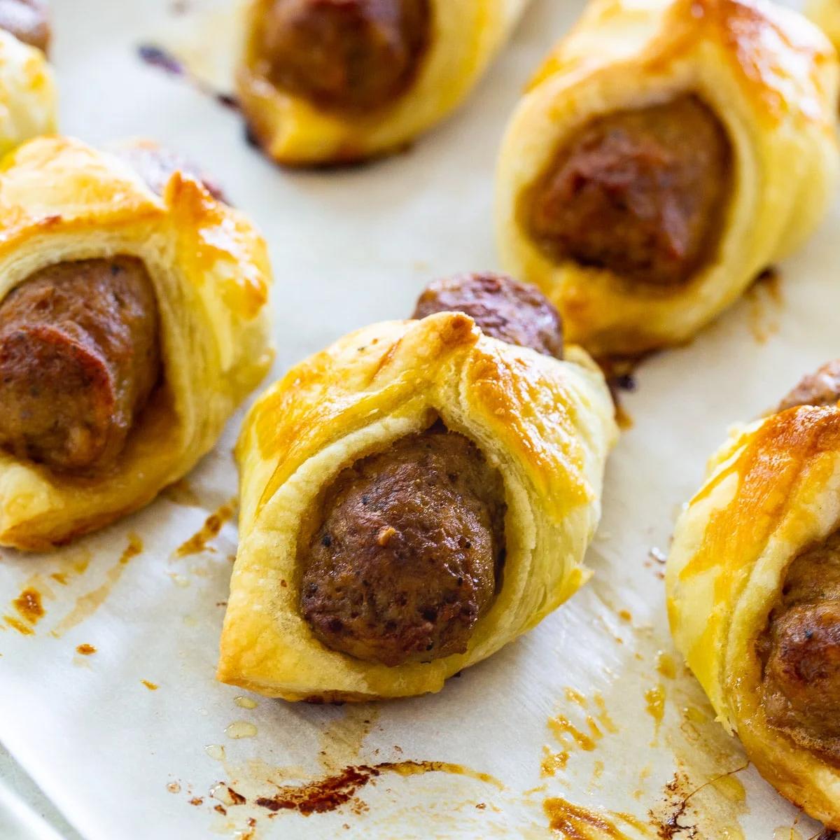 Breakfast Pigs in a Blanket