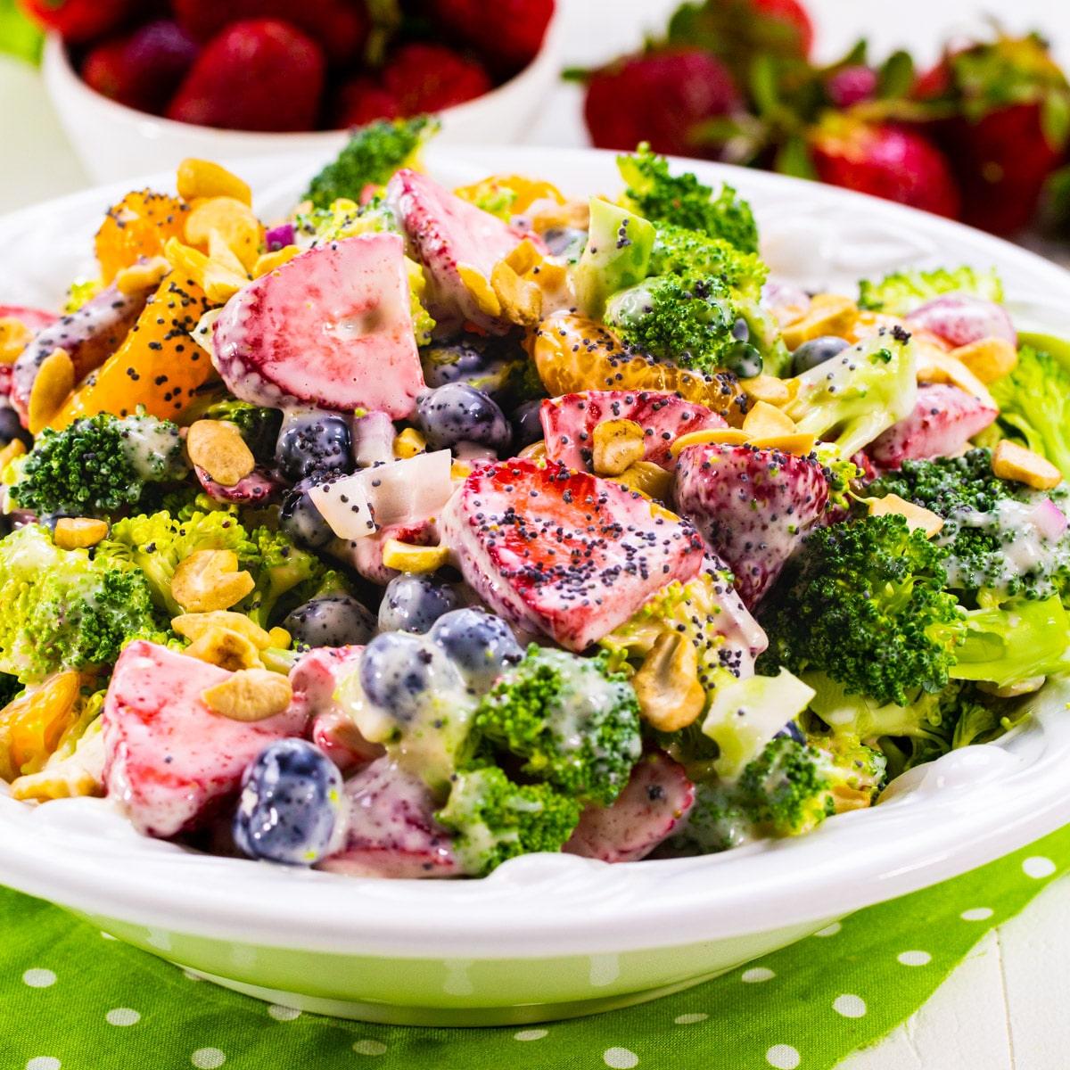 Broccoli Strawberry Salad