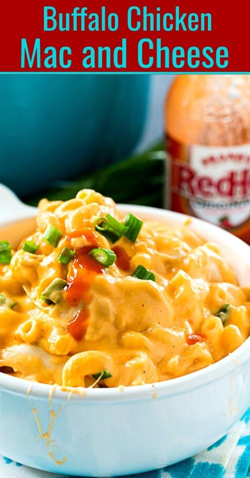 Buffao Chicken Mac and Cheese #spicy #macandcheese