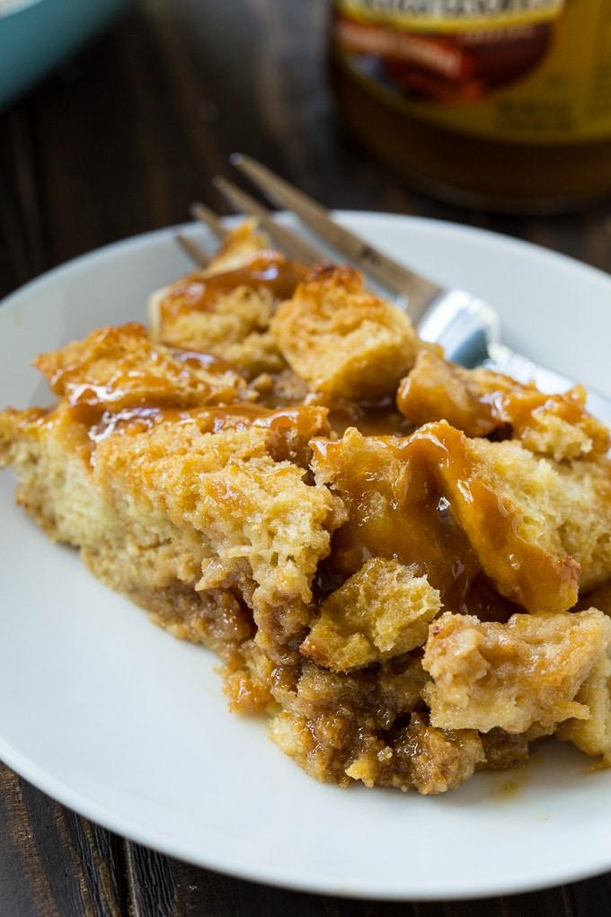 Overnight Butterscotch French Toast Casserole