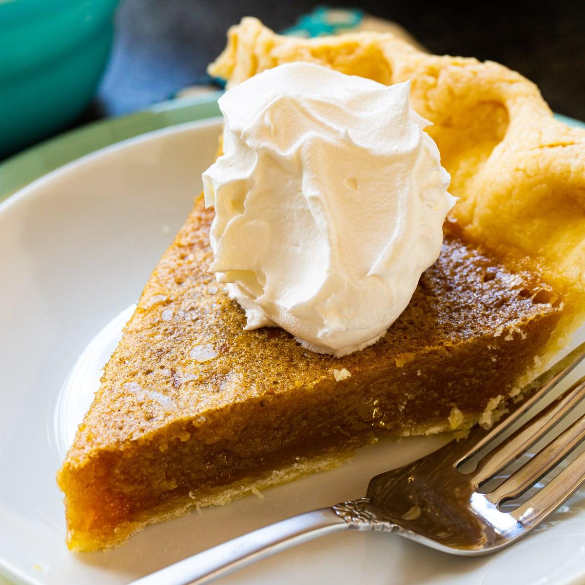 Caramel Chess Pie