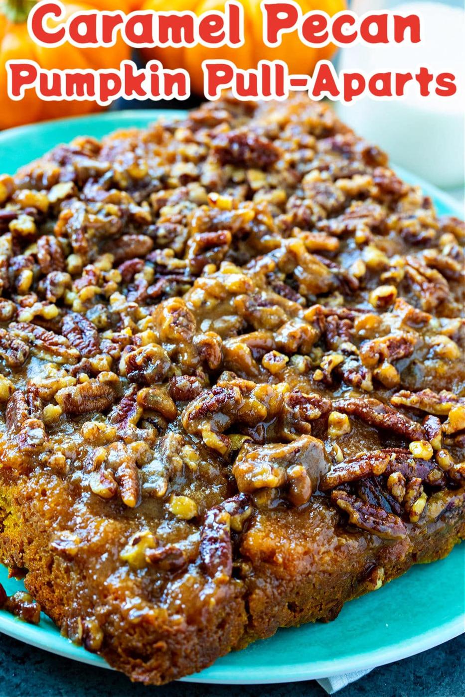 Pull-aparts on a plate.