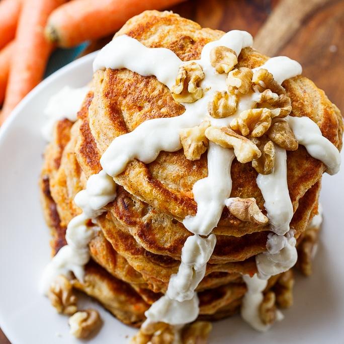 Carrot Cake Pancakes