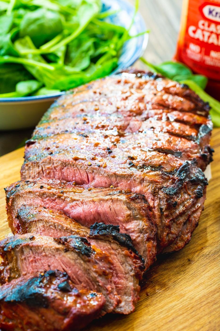 Sliced Catalina London Broil.