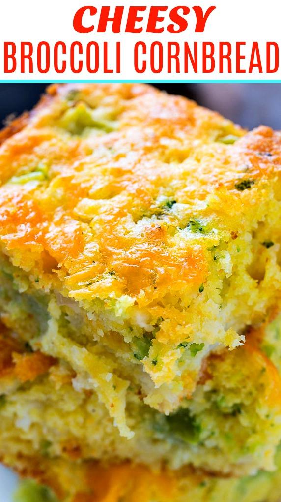 Cheesy Broccoli Cornbread