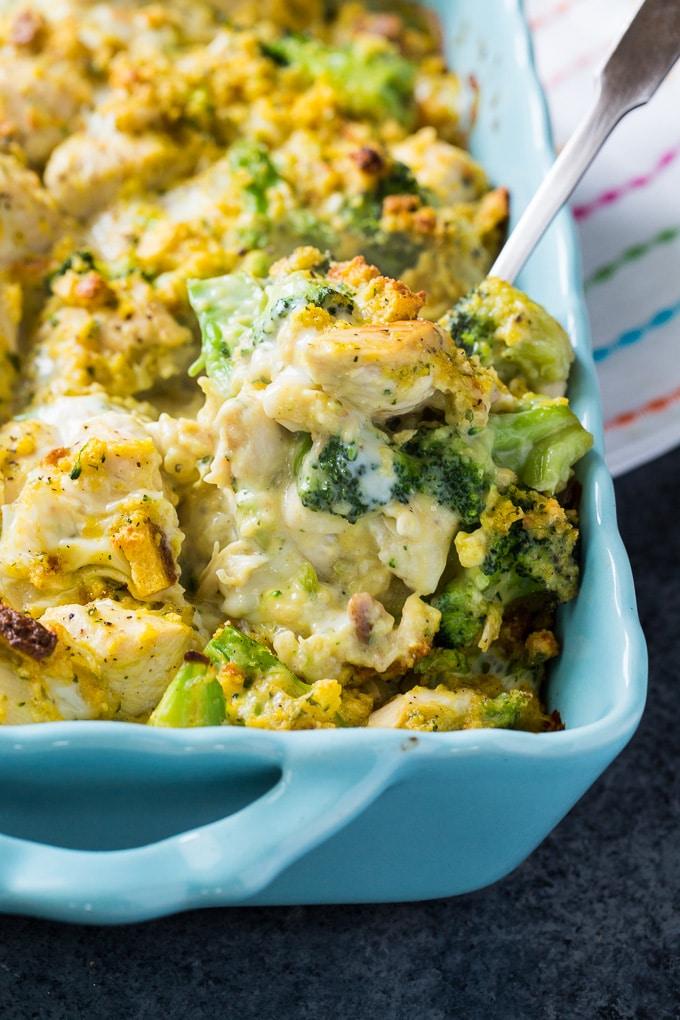 Cheesy Chicken and Broccoli Casserole