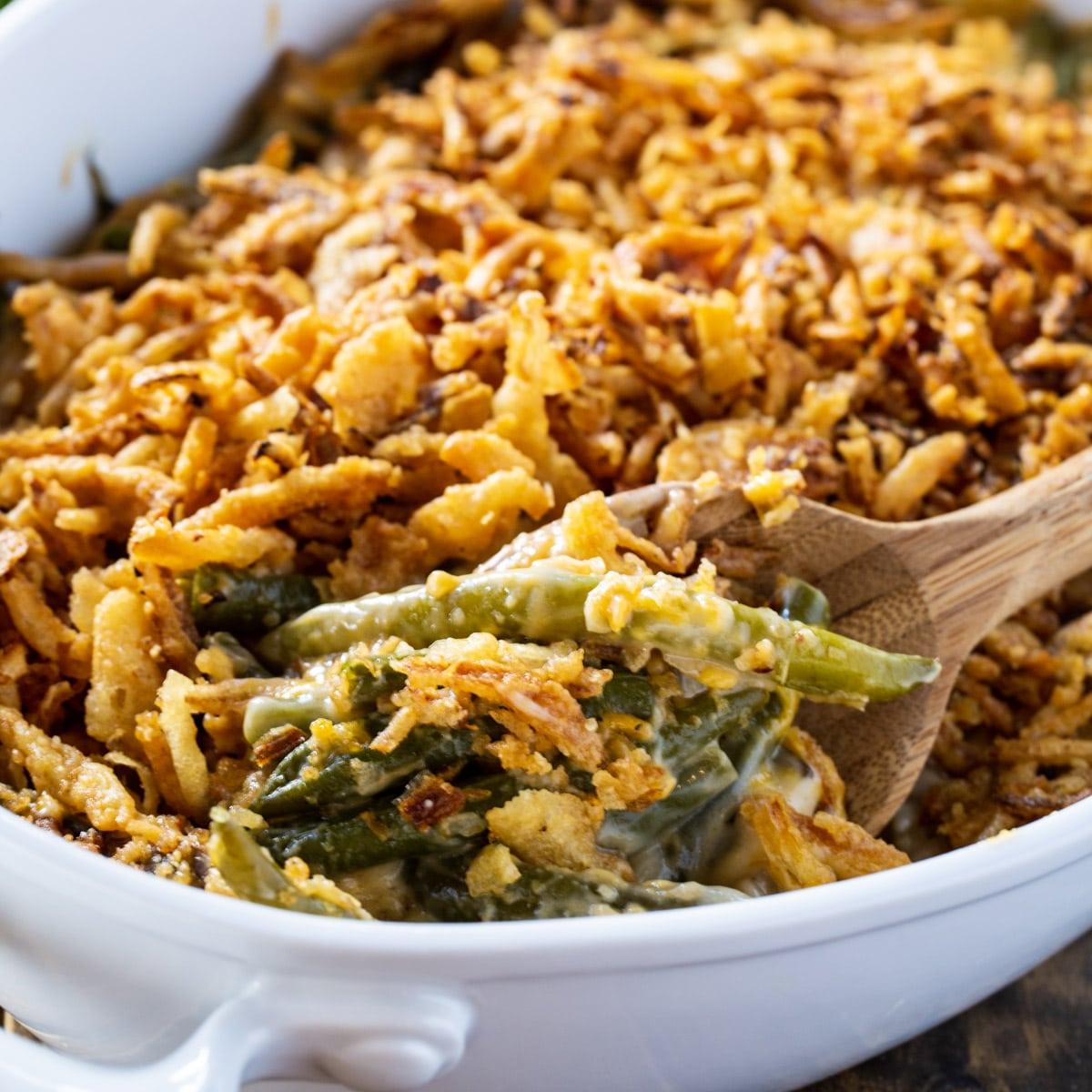 Cheesy Green Bean Casserole