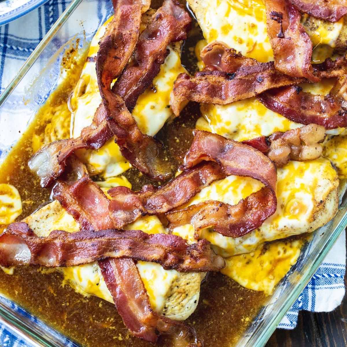 Cheesy Maple Bacon Chicken