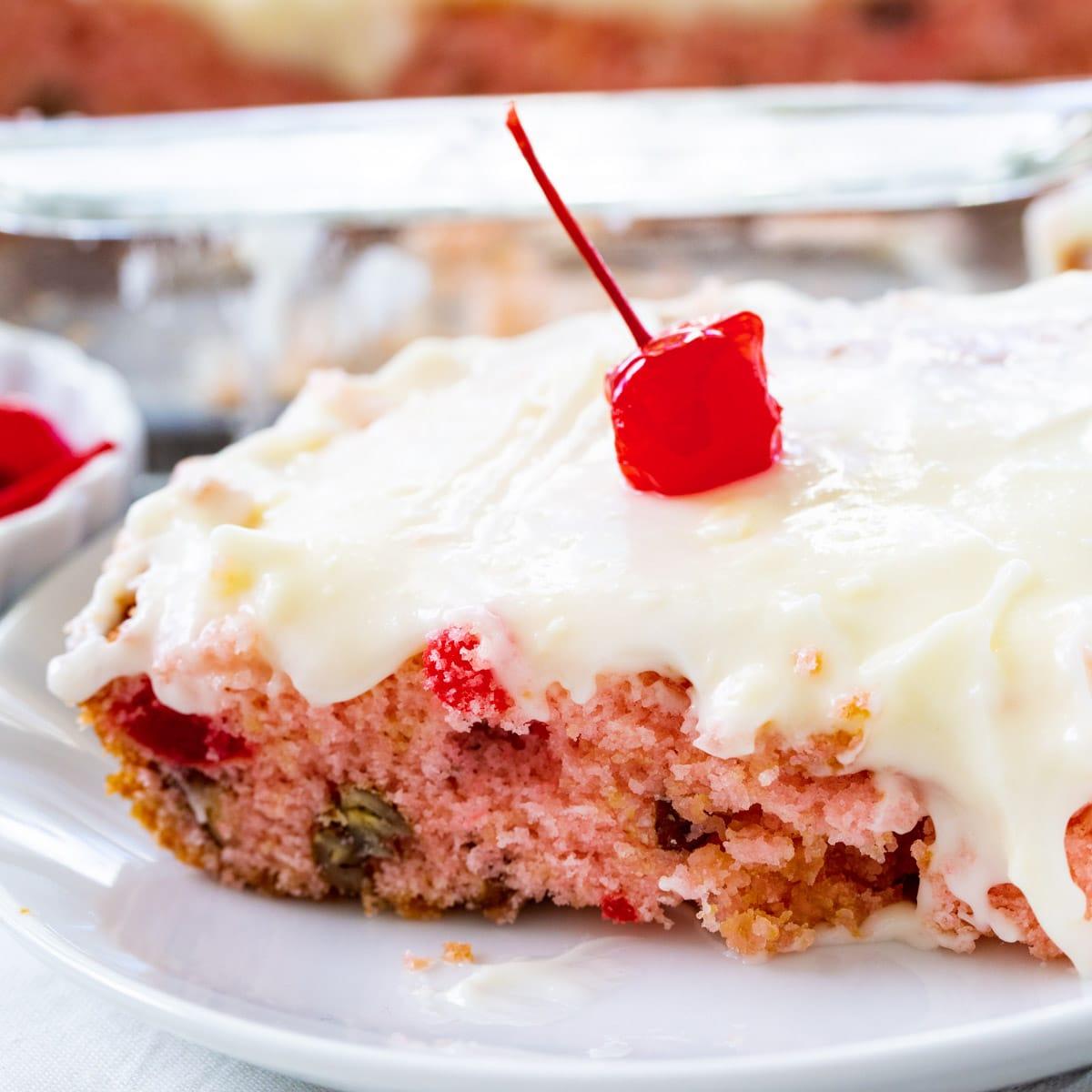 Cherry Sheet Cake