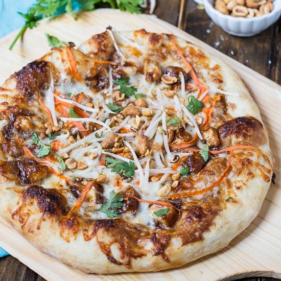Thai Chicken Pizza (CPK Copycat)