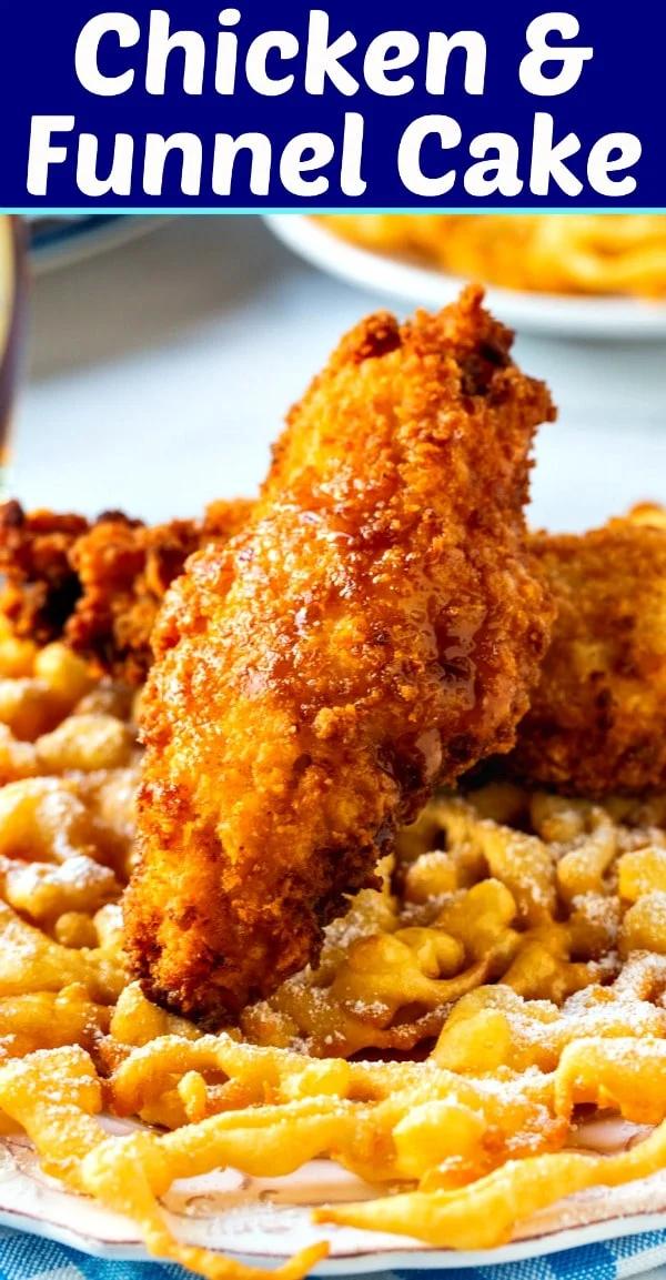 Fried Chicken and Funnel Cake