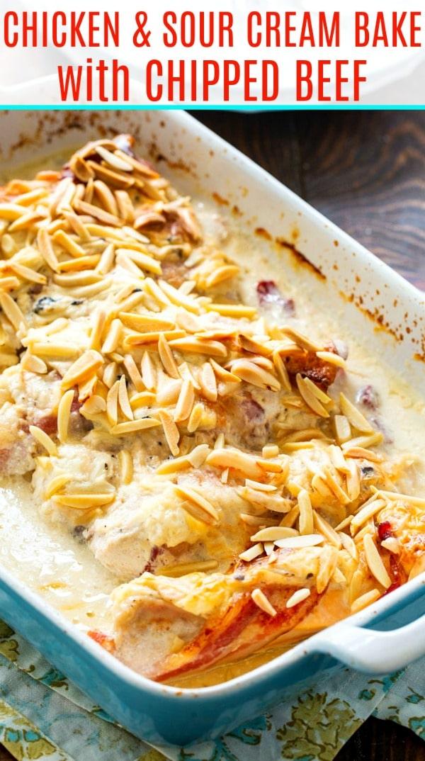 Chicken and Sour Cream Bake (Company Chicken)