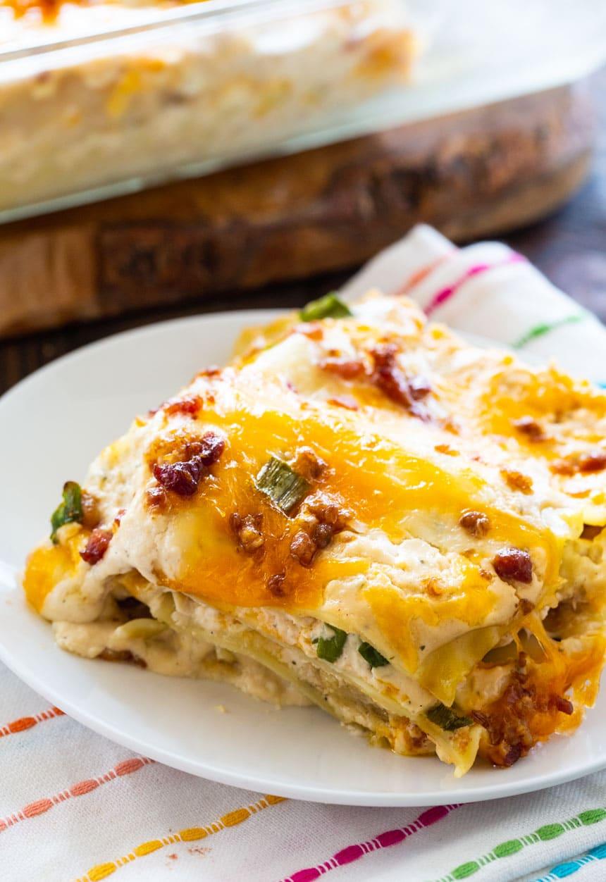 Chicken Bacon & Ranch Lasagna