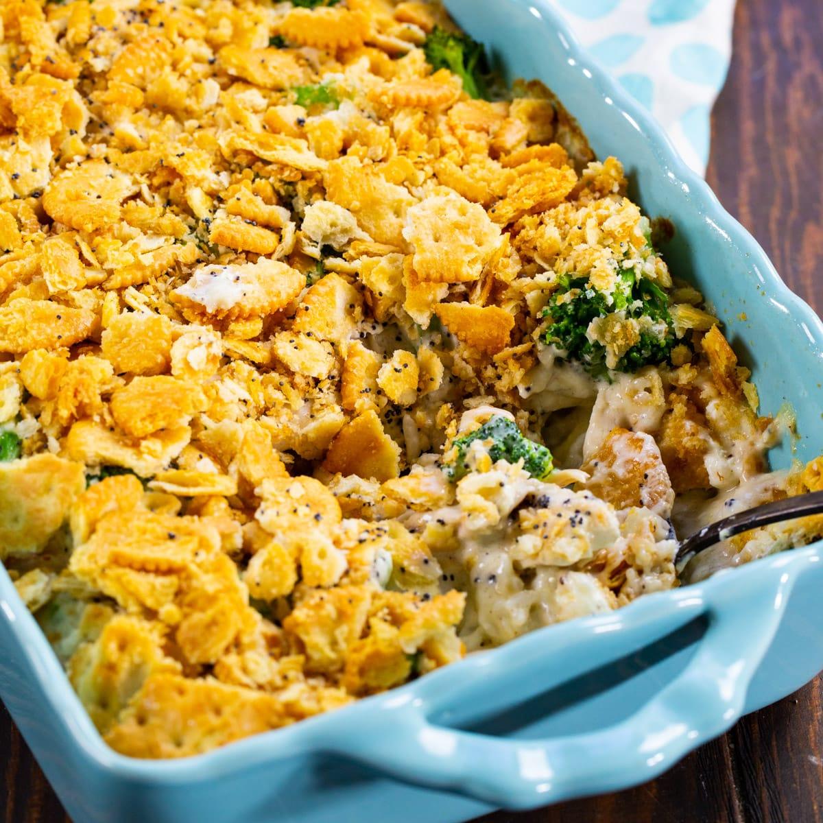 Chicken Broccoli Poppy Seed Casserole