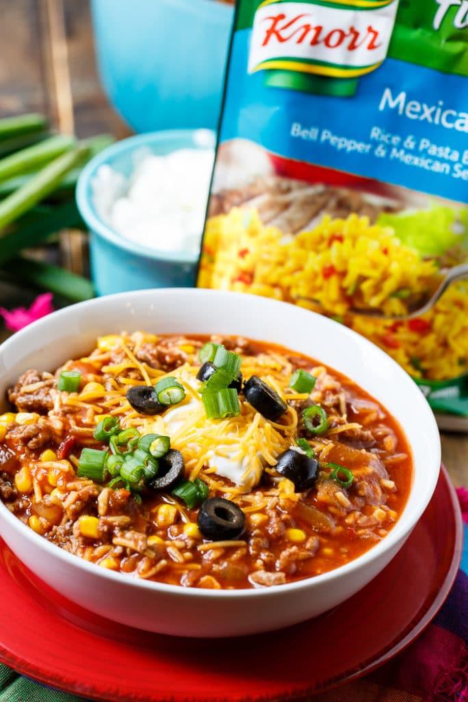 Chipotle Chili with Rice