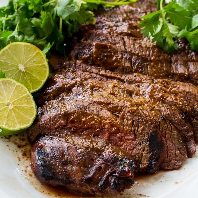 Chipotle Lime Grilled Flank Steak