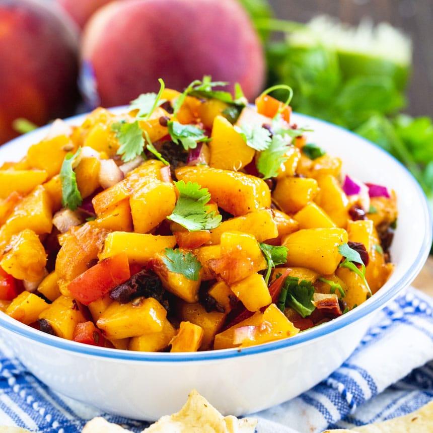 Chipotle Peach Salsa