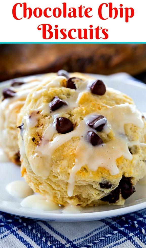 Homemade Chocolate Chip Biscuits