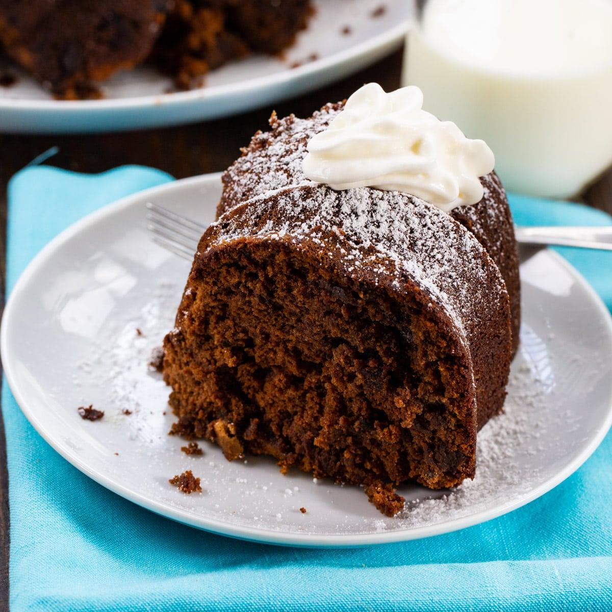Chocolate Cream Cheese Pound Cake
