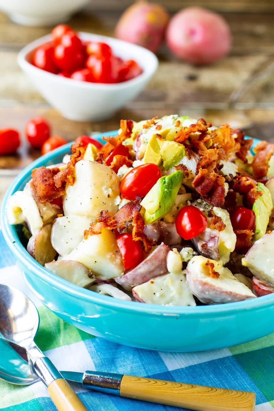 Potato Salad in a serving bowl.