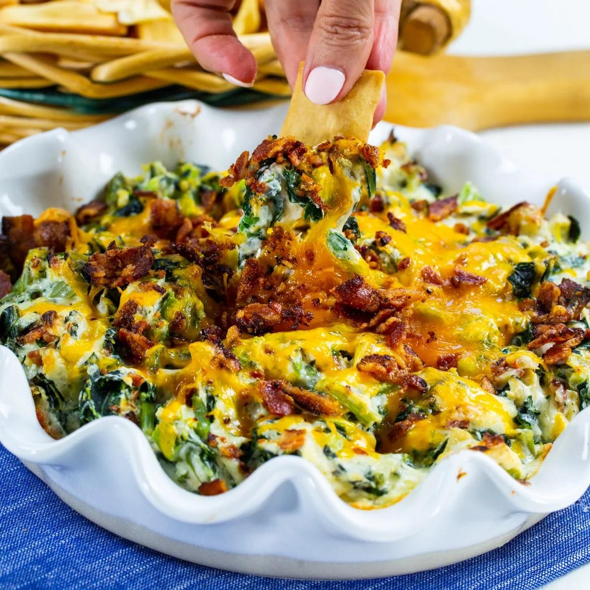 Collards Artichoke Dip