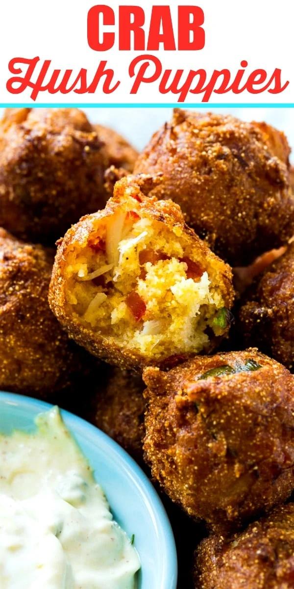 Crab Hush Puppies