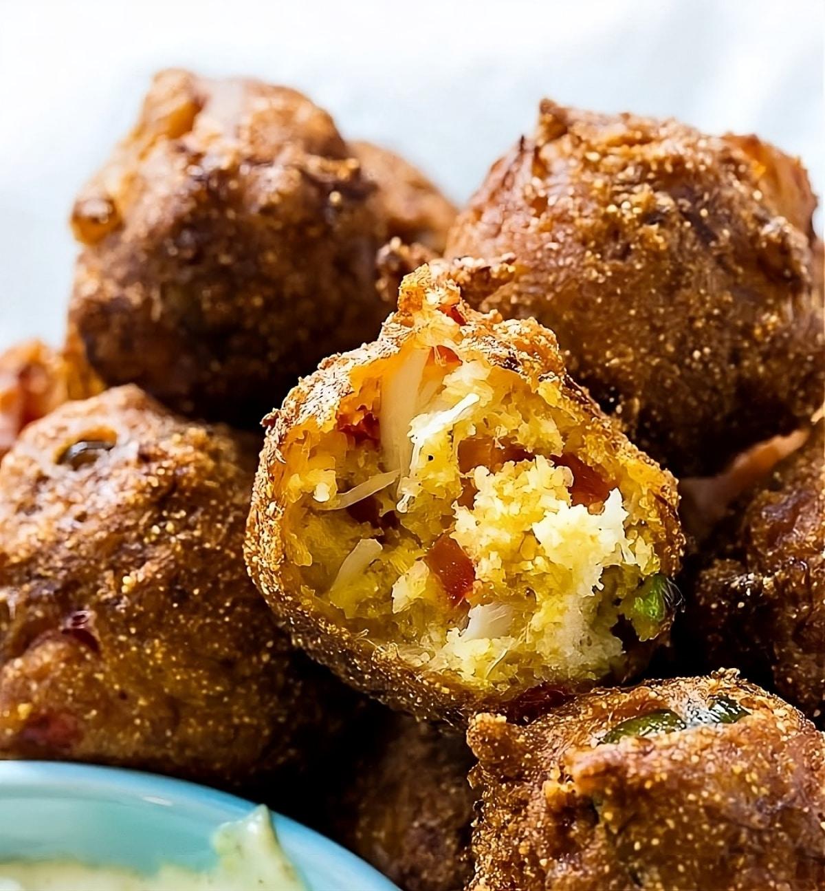 Crab Hush Puppies